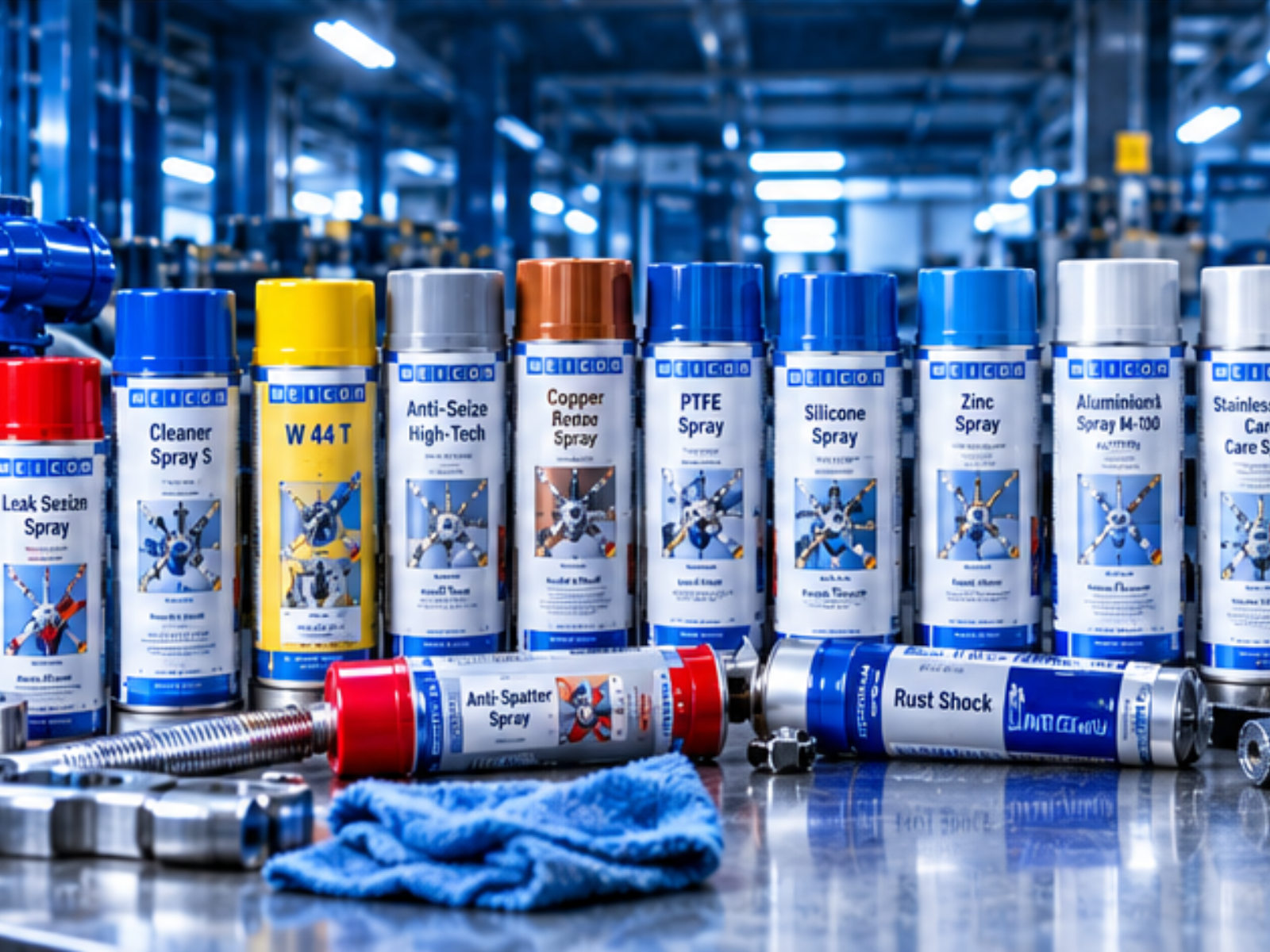COMPLETE GUIDE TO TECHNICAL SPRAYS FOR INDUSTRIAL MAINTENANCE