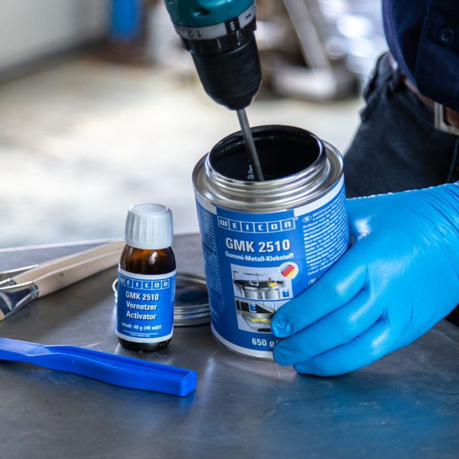 GMK 2510 Contact Adhesive 690 g Rubber-Metal-Adhesive - Image 8