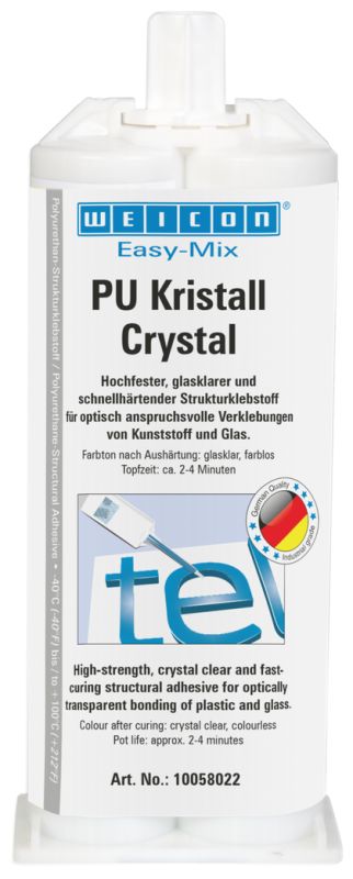 Easy-Mix PU Crystal Polyurethane Adhesive